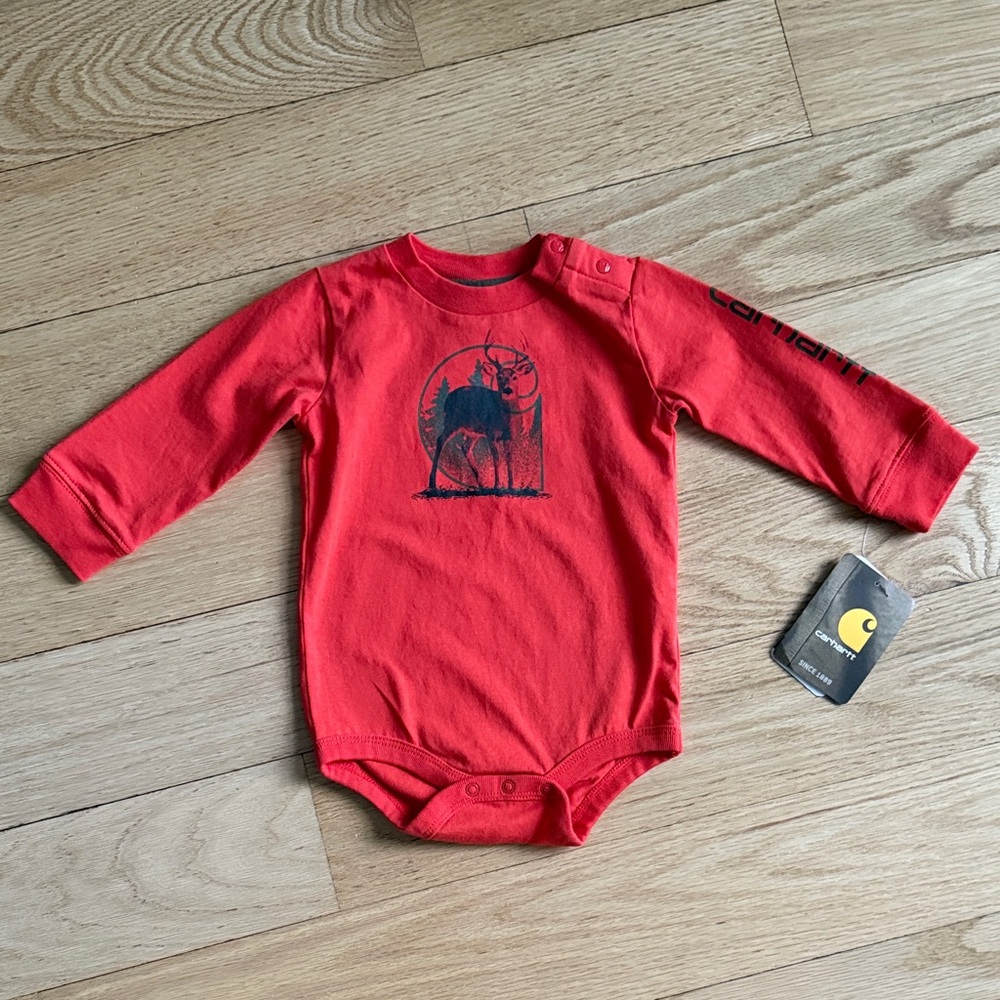 Carhartt Deer Baby Onesie
